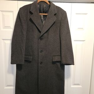 Men topcoat Meeting Street Wool